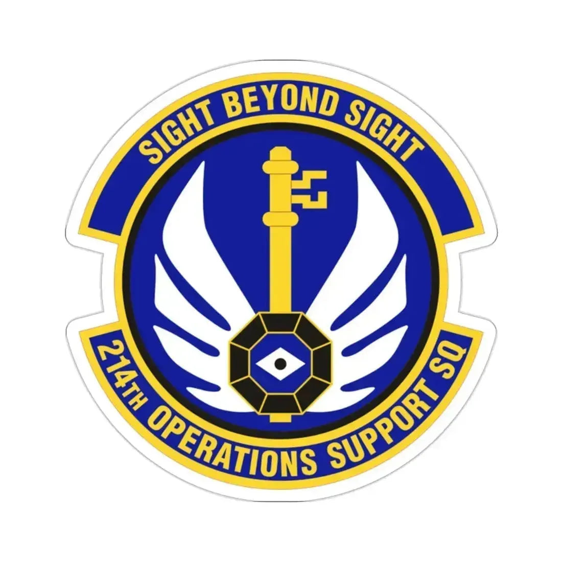 214th Operations Support Squadron (U.S. Air Force) STICKER Vinyl Die-Cut Decal 2 Inch - The Sticker Space