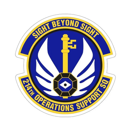 214th Operations Support Squadron (U.S. Air Force) STICKER Vinyl Die-Cut Decal 5 Inch - The Sticker Space