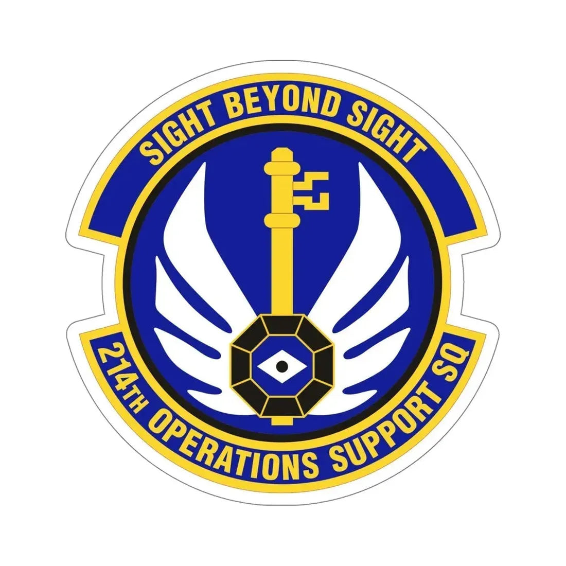 214th Operations Support Squadron (U.S. Air Force) STICKER Vinyl Die-Cut Decal - The Sticker Space