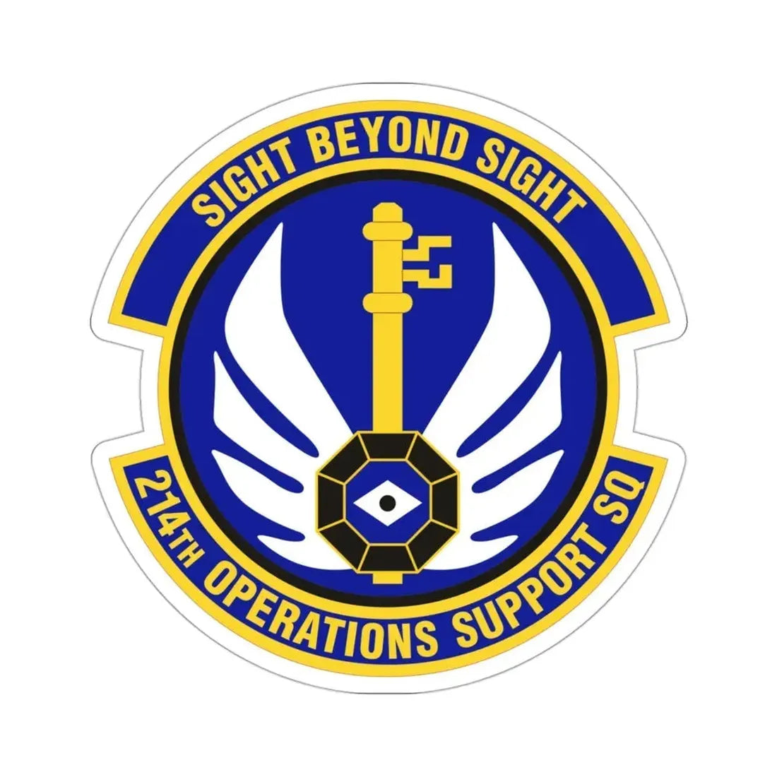 214th Operations Support Squadron (U.S. Air Force) STICKER Vinyl Die-Cut Decal - The Sticker Space