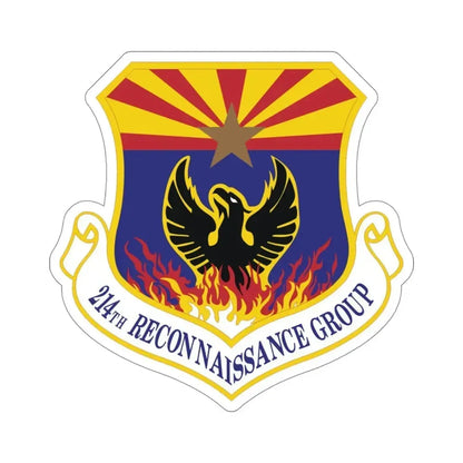 214th Reconnaissance Group (U.S. Air Force) STICKER Vinyl Die-Cut Decal 4 Inch - The Sticker Space