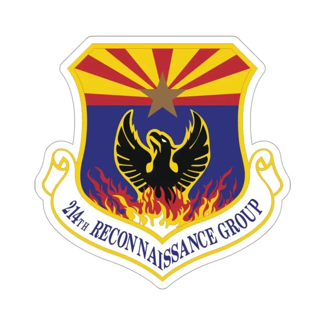 214th Reconnaissance Group (U.S. Air Force) STICKER Vinyl Die-Cut Decal - The Sticker Space