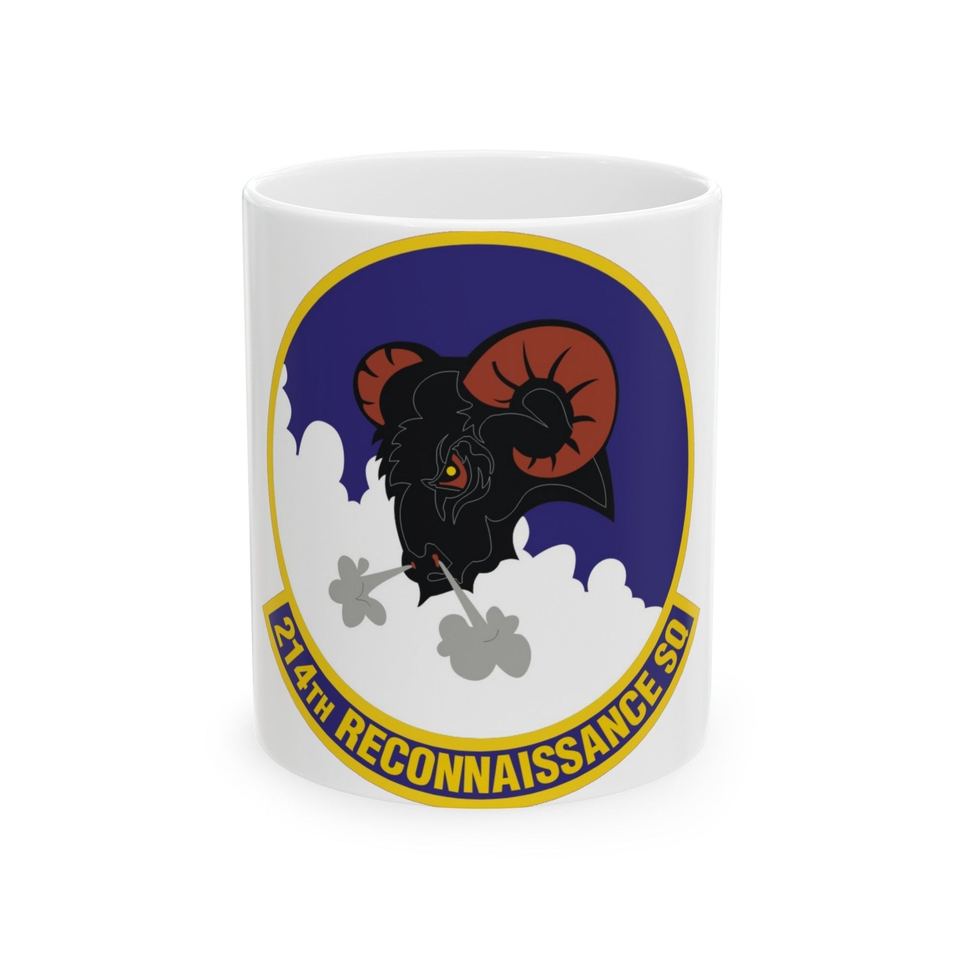 214th Reconnaissance Squadron (U.S. Air Force) White Coffee Mug-11oz-The Sticker Space