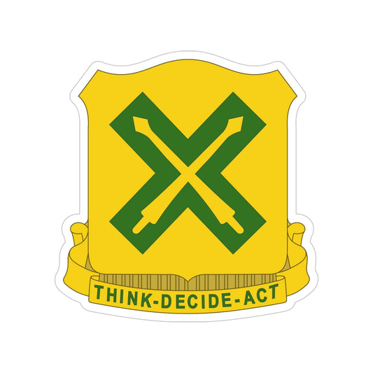 215 Tank Battalion (U.S. Army) Transparent STICKER Die-Cut Vinyl Decal-6 Inch-The Sticker Space