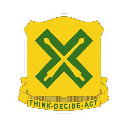 215 Tank Battalion (U.S. Army) STICKER Vinyl Kiss-Cut Decal 2 Inch White - The Sticker Space