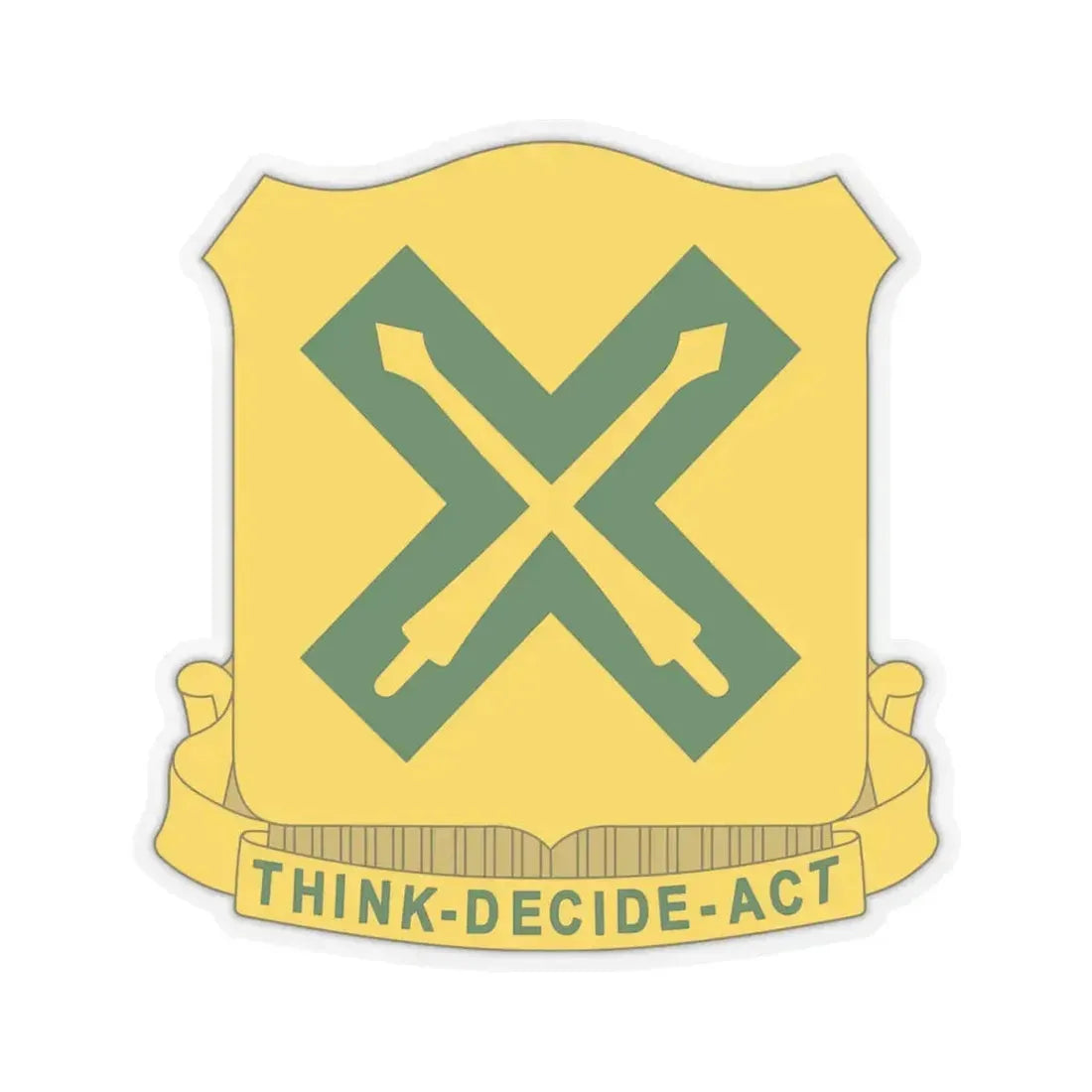 215 Tank Battalion (U.S. Army) STICKER Vinyl Kiss-Cut Decal 4 Inch Transparent - The Sticker Space