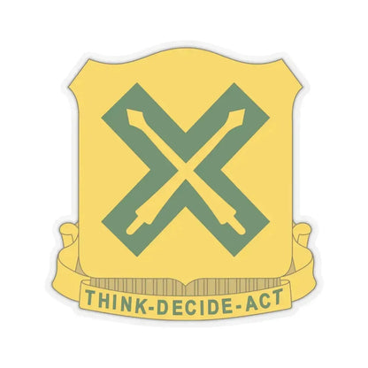 215 Tank Battalion (U.S. Army) STICKER Vinyl Kiss-Cut Decal 4 Inch Transparent - The Sticker Space