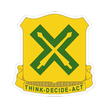 215 Tank Battalion (U.S. Army) STICKER Vinyl Kiss-Cut Decal 4 Inch White - The Sticker Space