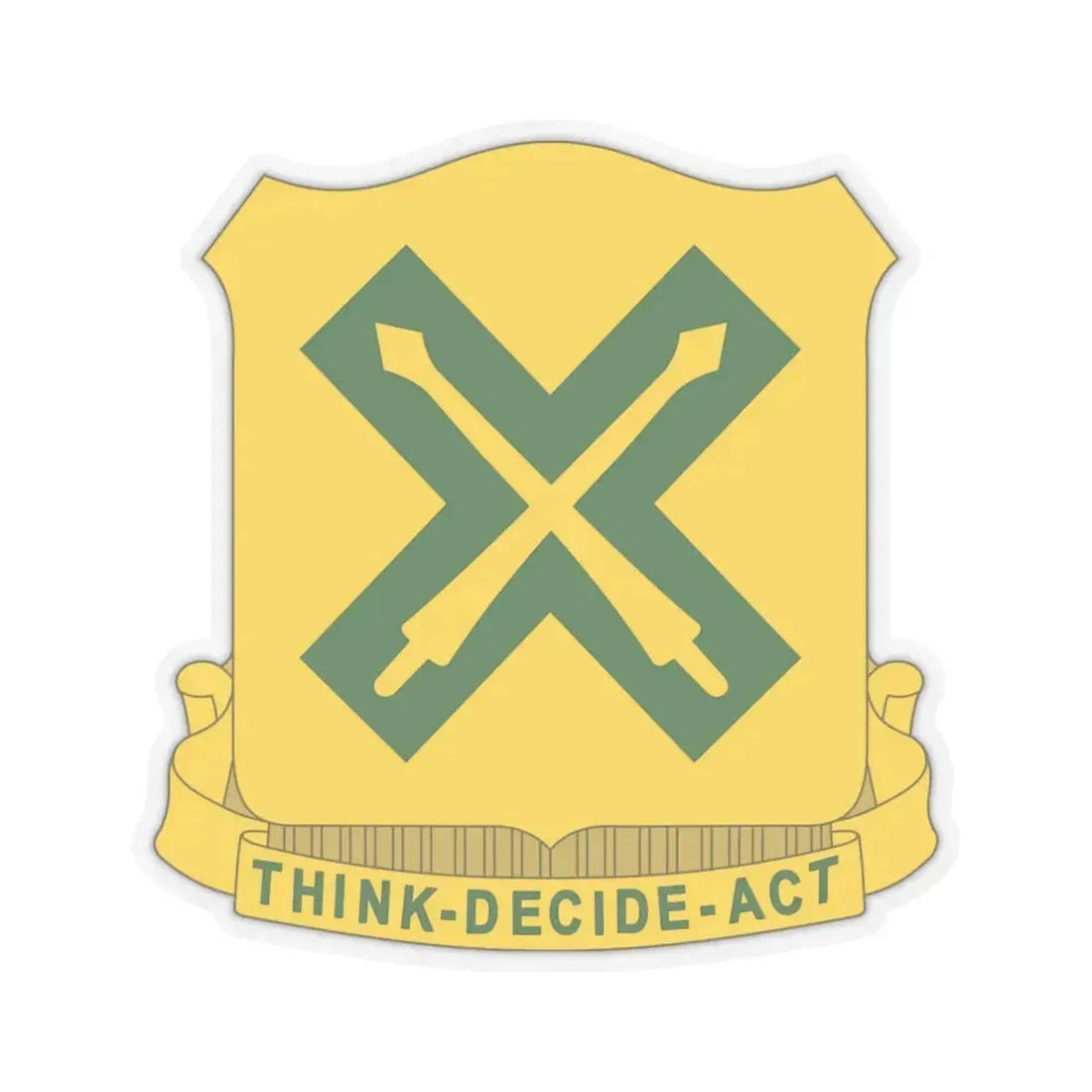 215 Tank Battalion (U.S. Army) STICKER Vinyl Kiss-Cut Decal 6 Inch Transparent - The Sticker Space