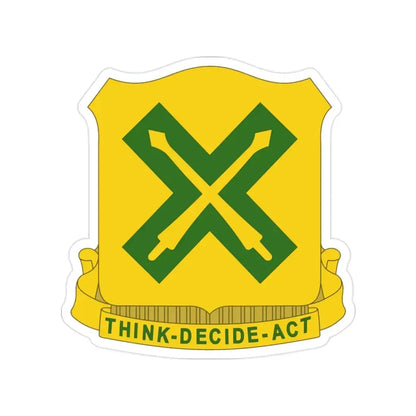215 Tank Battalion (U.S. Army) Transparent STICKER Die-Cut Vinyl Decal 2 Inch - The Sticker Space