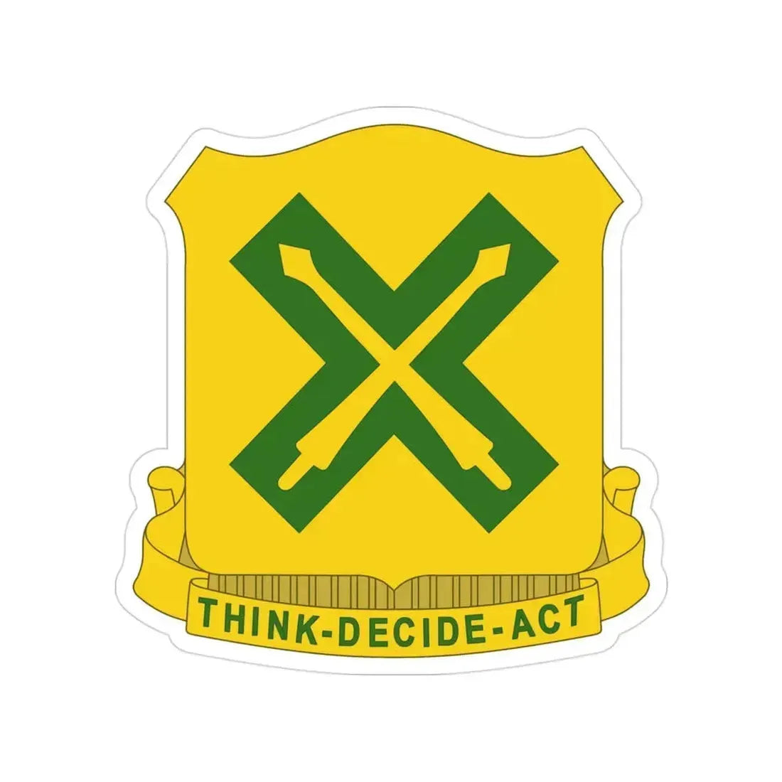 215 Tank Battalion (U.S. Army) Transparent STICKER Die-Cut Vinyl Decal 3 Inch - The Sticker Space