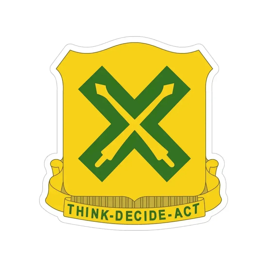 215 Tank Battalion (U.S. Army) Transparent STICKER Die-Cut Vinyl Decal 6 Inch - The Sticker Space