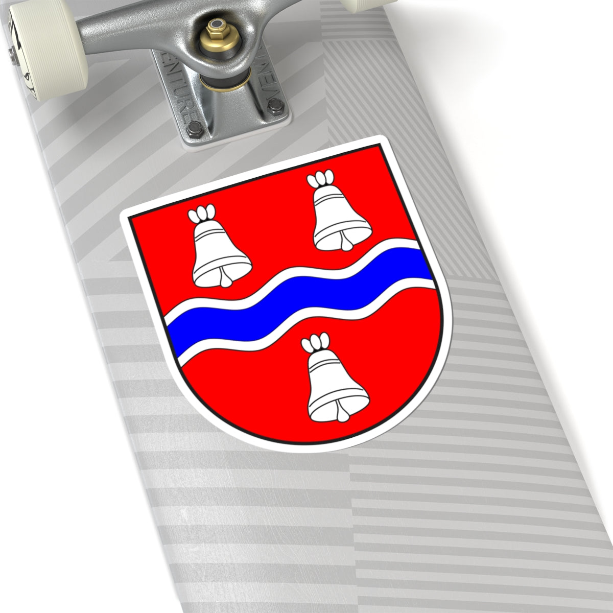 Savognin wappen (Switzerland) (Coat of Arms) STICKER Vinyl Kiss-Cut Decal