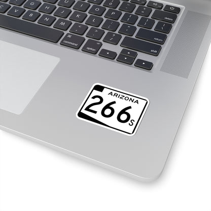 Arizona 266S (Arizona) (Road Sign) STICKER Vinyl Kiss-Cut Decal