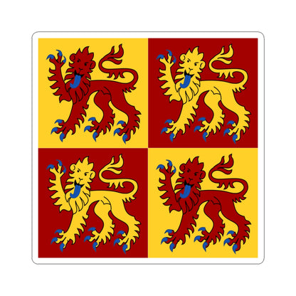 Flag of Gwynedd (United Kingdom) STICKER Vinyl Kiss-Cut Decal
