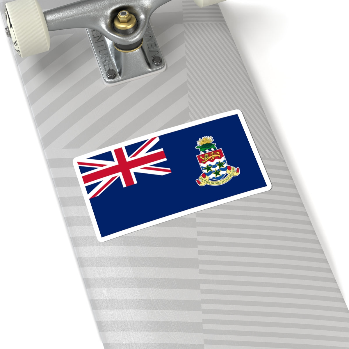 Flag of the Cayman Islands (United Kingdom) STICKER Vinyl Kiss-Cut Decal