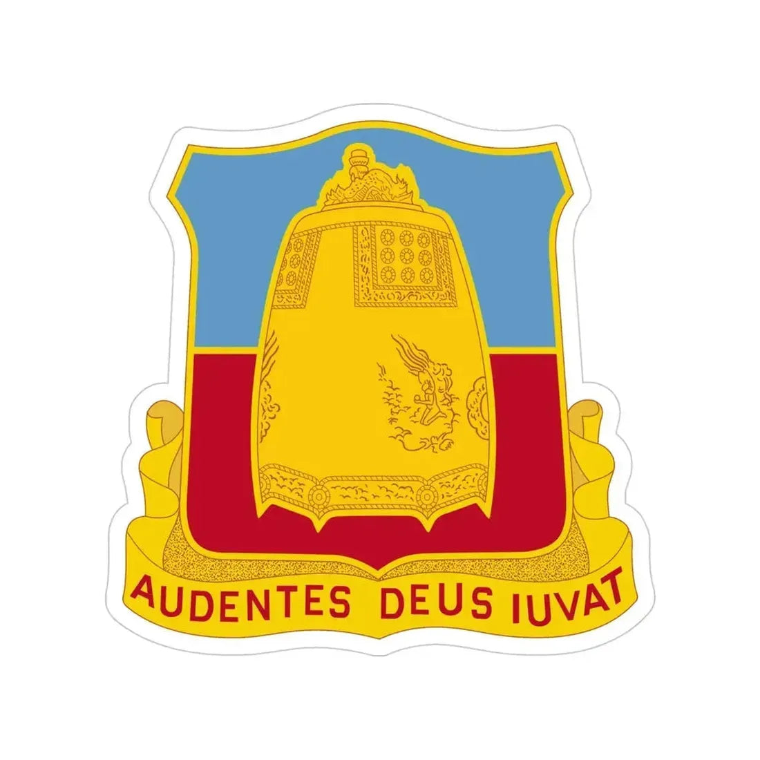 215th Armored Field Artillery Battalion (U.S. Army) Transparent STICKER Die-Cut Vinyl Decal 4 Inch - The Sticker Space