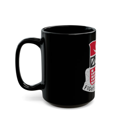 216 Engineer Battalion (U.S. Army) Black Coffee Mug-The Sticker Space