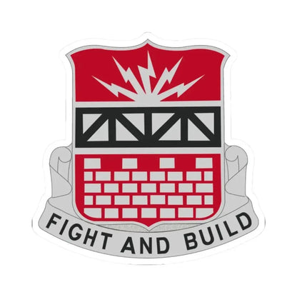 216 Engineer Battalion (U.S. Army) STICKER Vinyl Kiss-Cut Decal - The Sticker Space