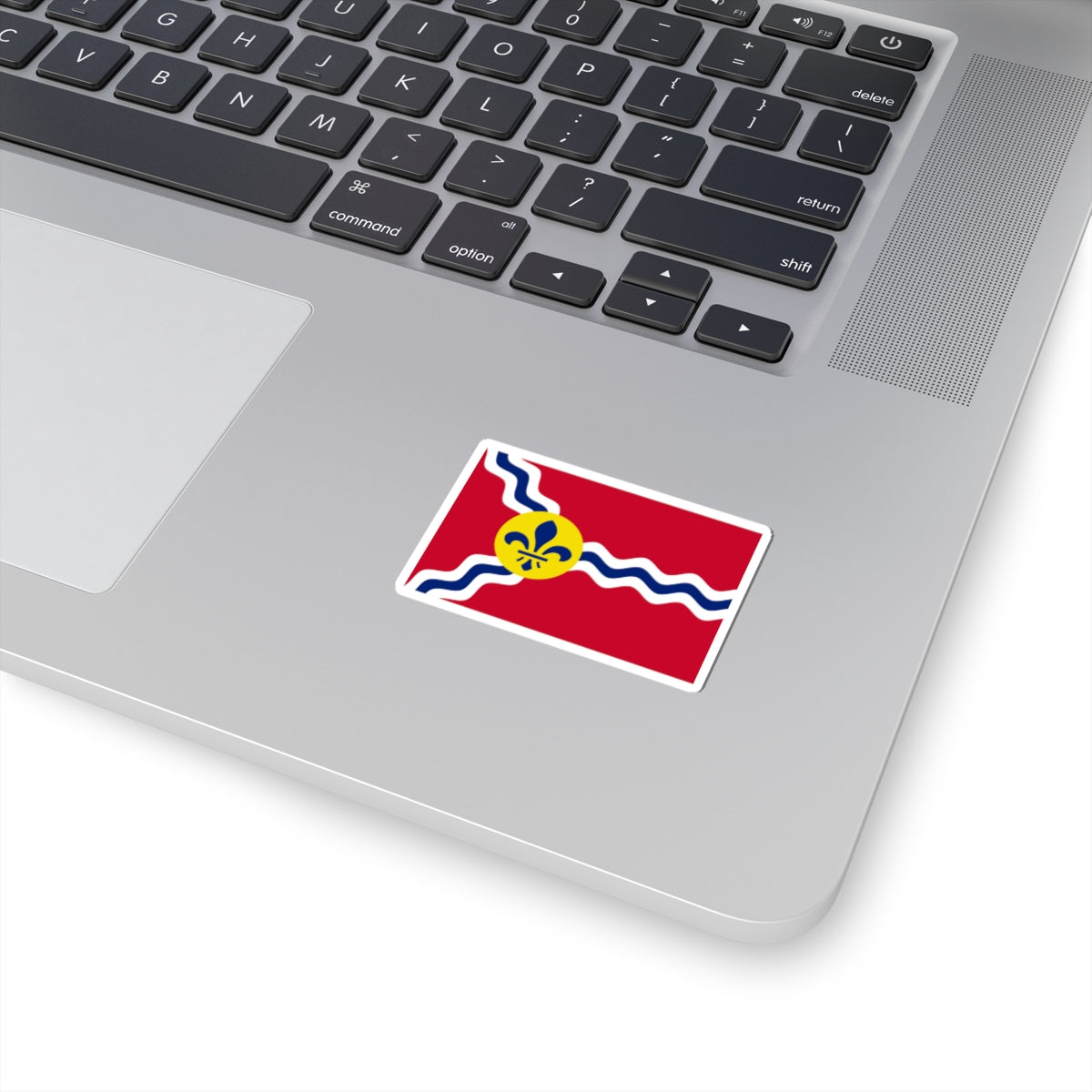 Flag of St. Louis, Missouri - STICKER Vinyl Kiss-Cut Decal