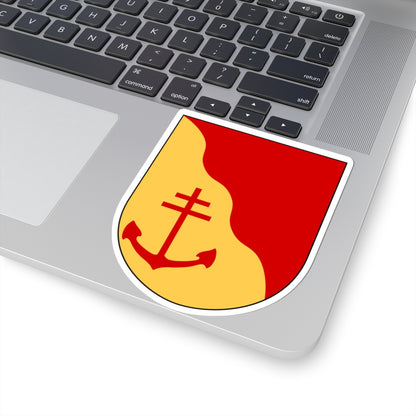 Barkåkra vapen (Sweden) (Coat of Arms) STICKER Vinyl Kiss-Cut Decal