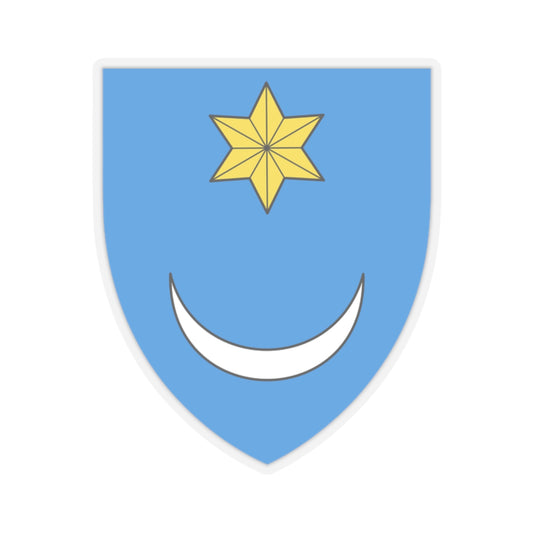 Coat of Arms of Central Croatia - STICKER Vinyl Kiss-Cut Decal