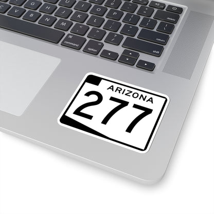 Arizona 277 (Arizona) (Road Sign) STICKER Vinyl Kiss-Cut Decal