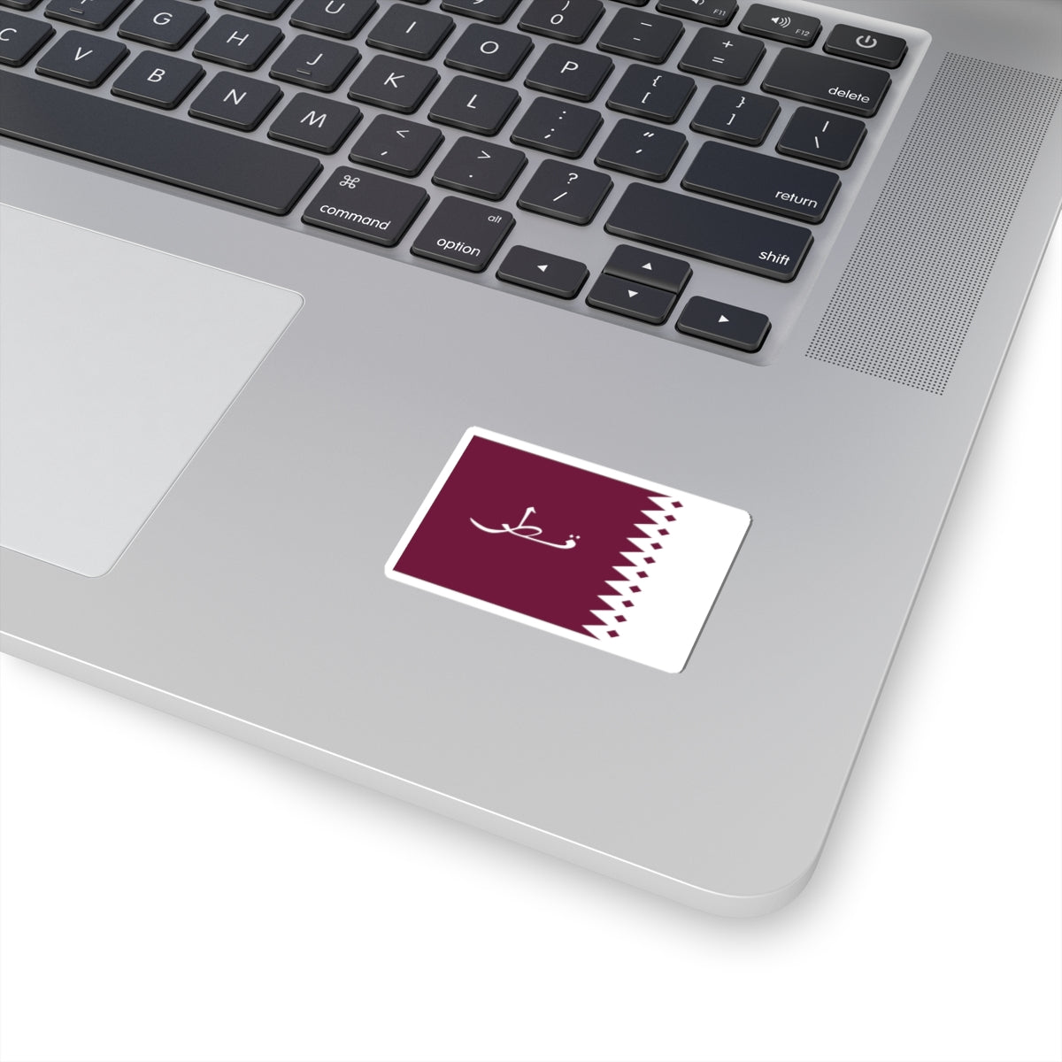 Flag of Qatar 1936-1949 3-2 (Qatar) STICKER Vinyl Kiss-Cut Decal