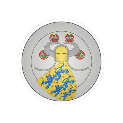 Coat of arms of Valdemar IV of Denmark - STICKER Vinyl Kiss-Cut Decal