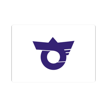 Flag of Zaō Miyagi (Japan) STICKER Vinyl Kiss-Cut Decal