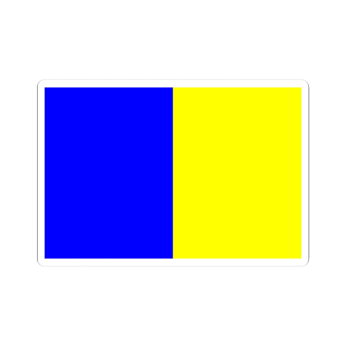 Flag of Annemasse (France) STICKER Vinyl Kiss-Cut Decal