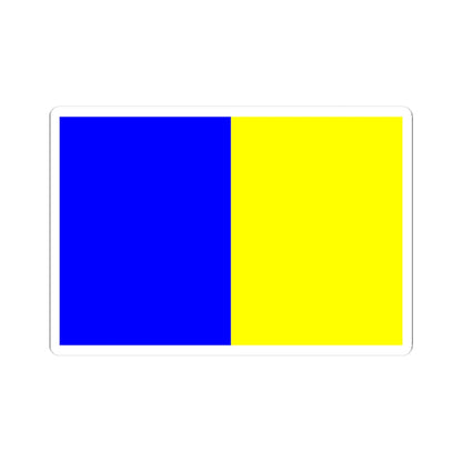 Flag of Annemasse (France) STICKER Vinyl Kiss-Cut Decal