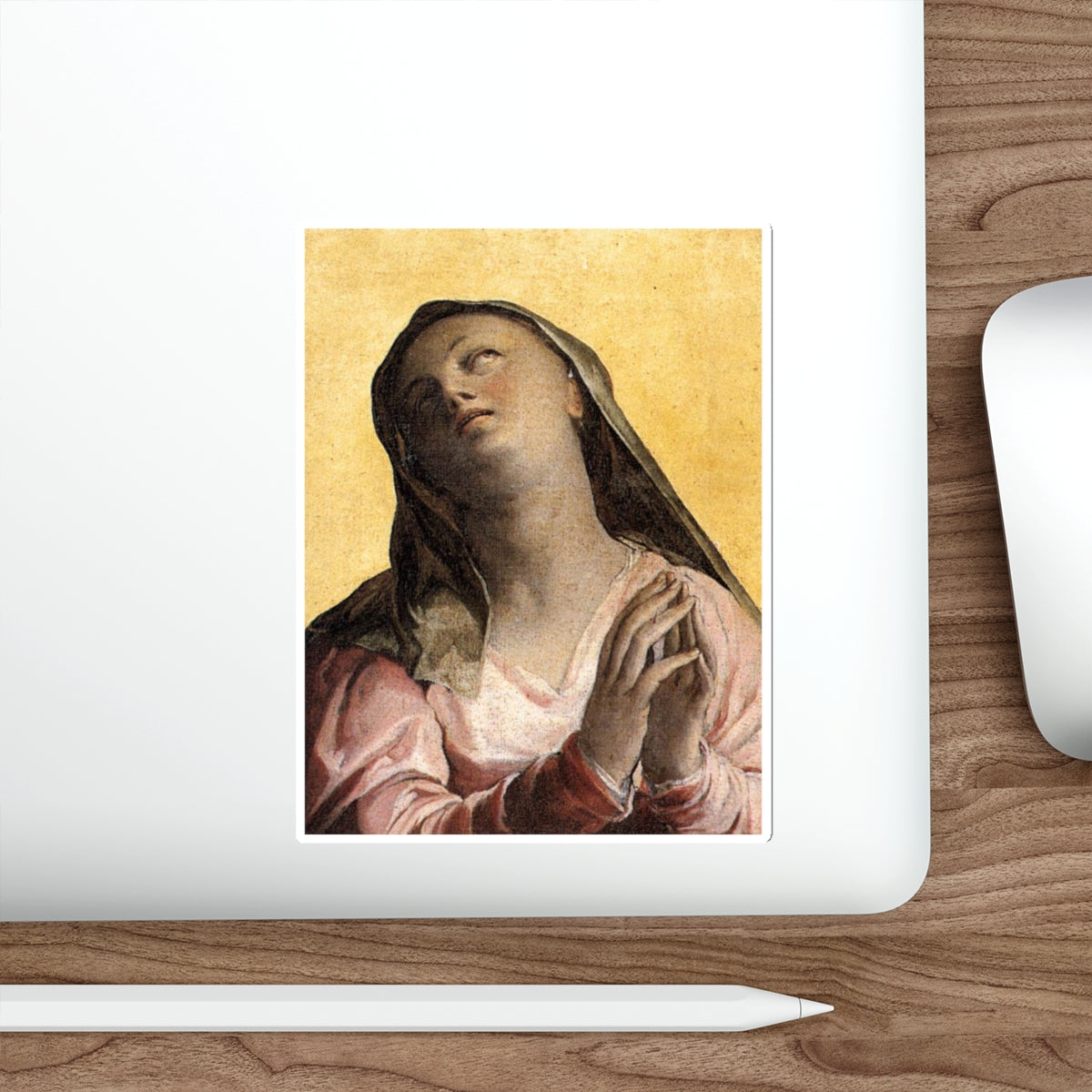 ZUCCARO, Federico - Assumption of the Virgin (detail) (Artwork) STICKER Vinyl Die-Cut Decal