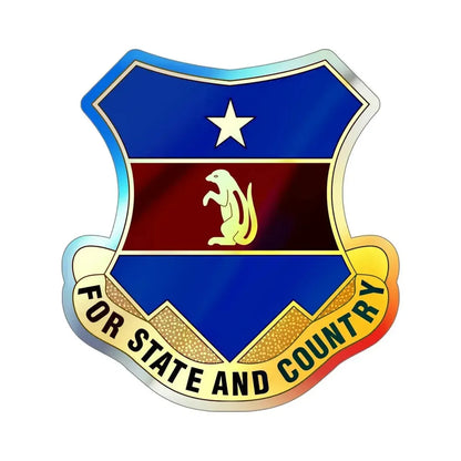 216th Air Defense Artillery Regiment (U.S. Army) Holographic STICKER Die-Cut Vinyl Decal - The Sticker Space