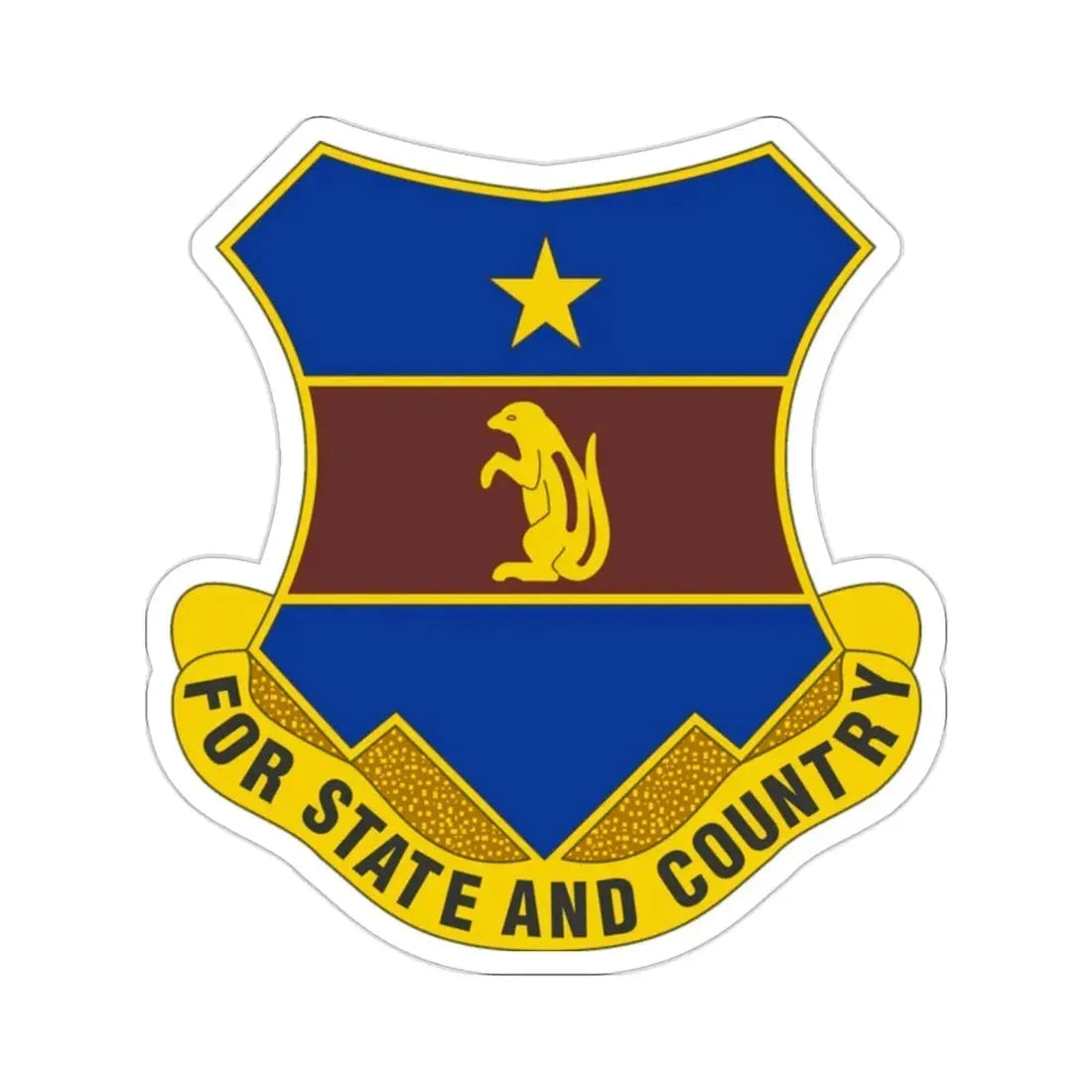 216th Air Defense Artillery Regiment (U.S. Army) STICKER Vinyl Die-Cut Decal - The Sticker Space