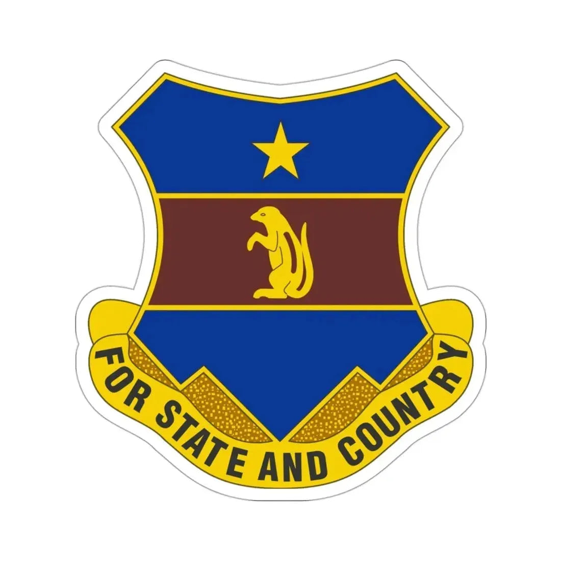 216th Air Defense Artillery Regiment (U.S. Army) STICKER Vinyl Die-Cut Decal - The Sticker Space