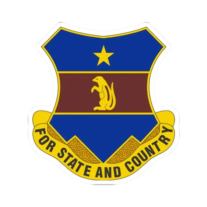 216th Air Defense Artillery Regiment (U.S. Army) STICKER Vinyl Kiss-Cut Decal 2 Inch White - The Sticker Space