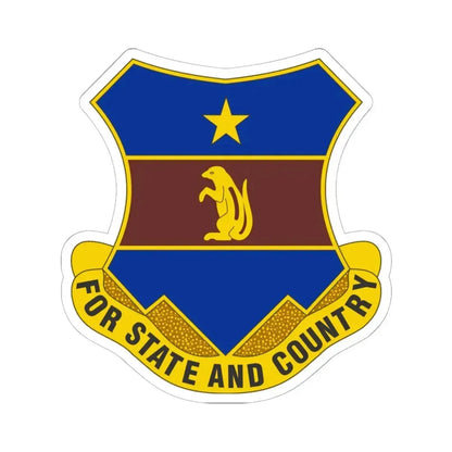 216th Air Defense Artillery Regiment (U.S. Army) STICKER Vinyl Kiss-Cut Decal 6 Inch White - The Sticker Space