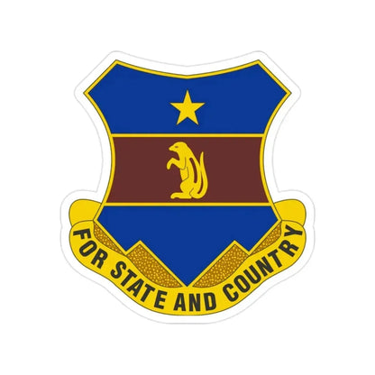 216th Air Defense Artillery Regiment (U.S. Army) Transparent STICKER Die-Cut Vinyl Decal 2 Inch - The Sticker Space