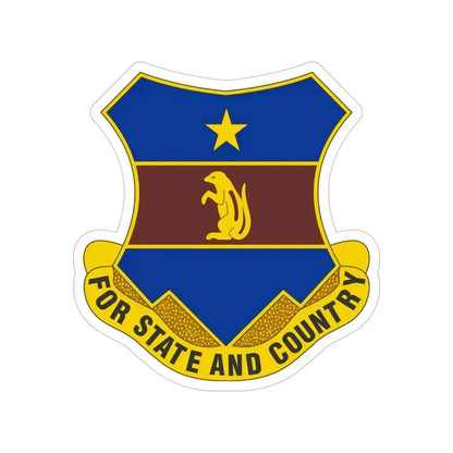 216th Air Defense Artillery Regiment (U.S. Army) Transparent STICKER Die-Cut Vinyl Decal 5 Inch - The Sticker Space