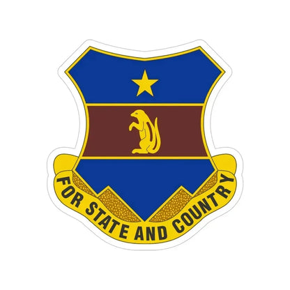 216th Air Defense Artillery Regiment (U.S. Army) Transparent STICKER Die-Cut Vinyl Decal 6 Inch - The Sticker Space