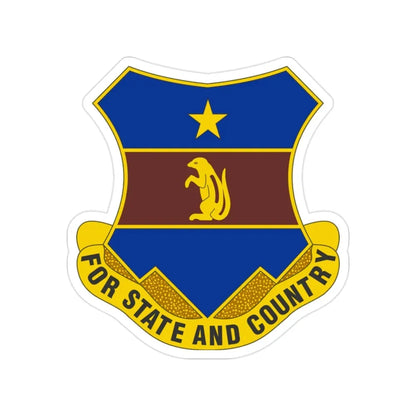 216th Air Defense Artillery Regiment (U.S. Army) Transparent STICKER Die-Cut Vinyl Decal - The Sticker Space