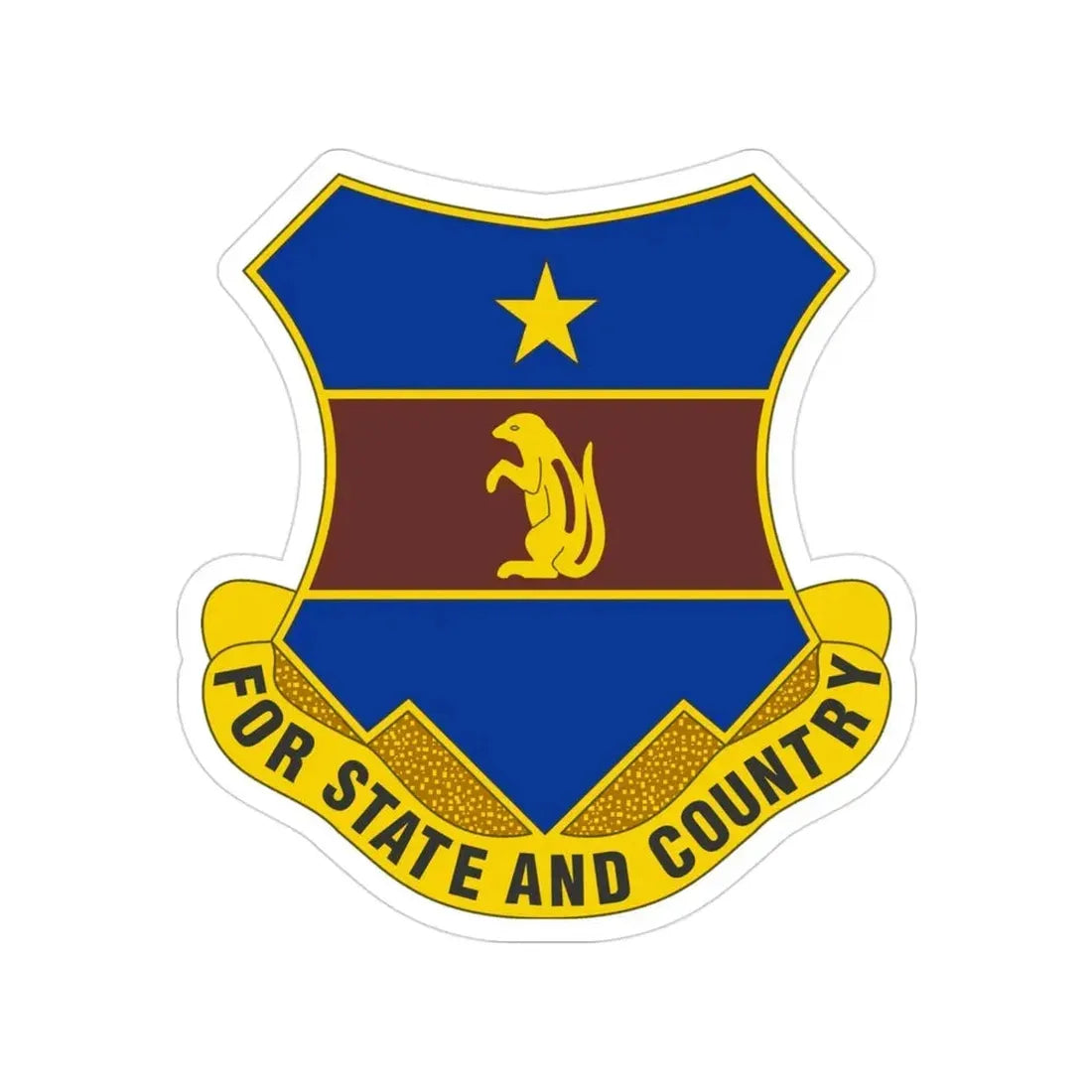 216th Air Defense Artillery Regiment (U.S. Army) Transparent STICKER Die-Cut Vinyl Decal - The Sticker Space