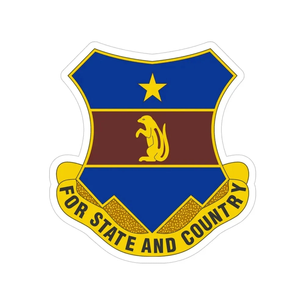 216th Air Defense Artillery Regiment (U.S. Army) Transparent STICKER Die-Cut Vinyl Decal - The Sticker Space