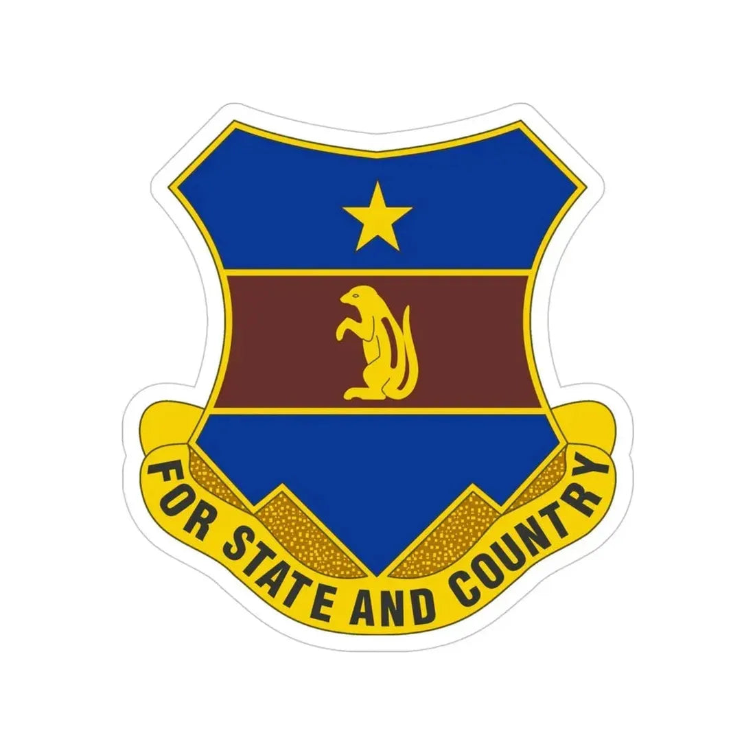 216th Air Defense Artillery Regiment (U.S. Army) Transparent STICKER Die-Cut Vinyl Decal - The Sticker Space