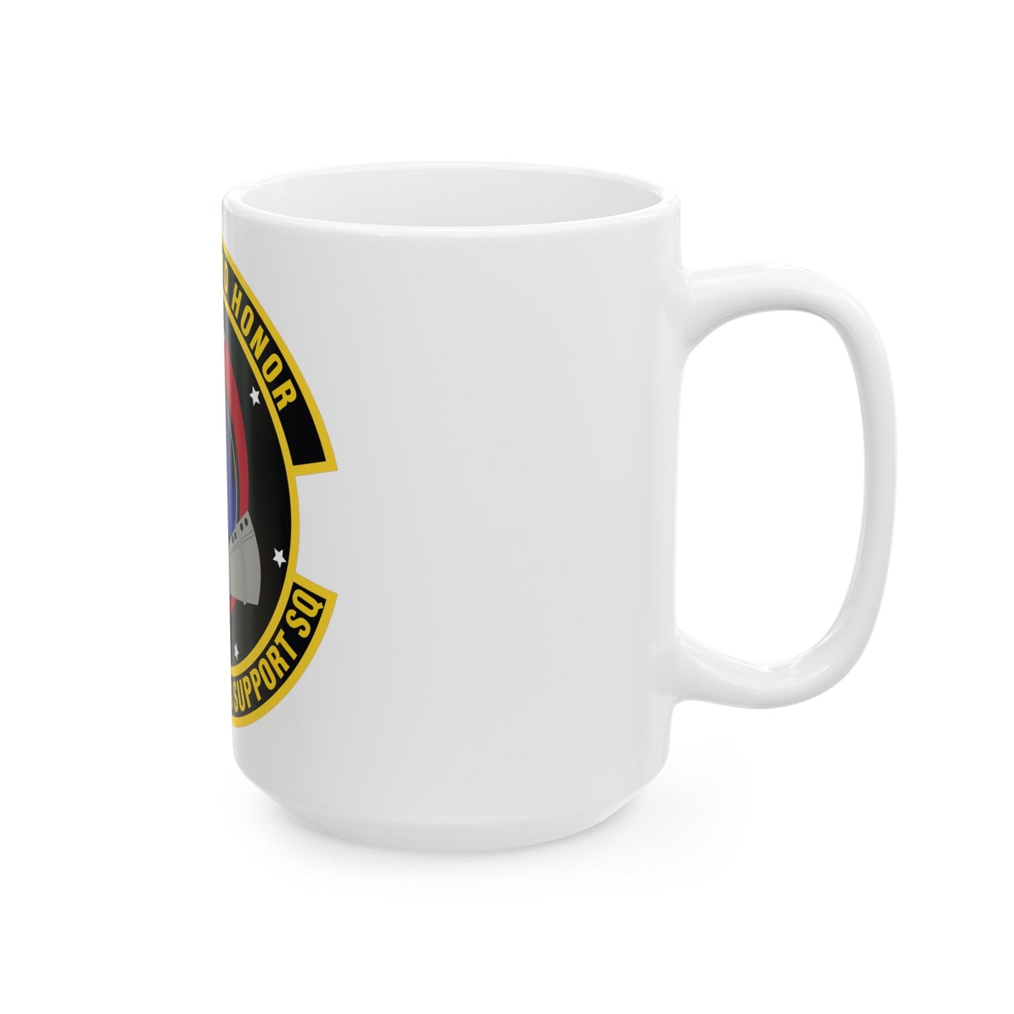 216th Operations Support Squadron (U.S. Air Force) White Coffee Mug-The Sticker Space