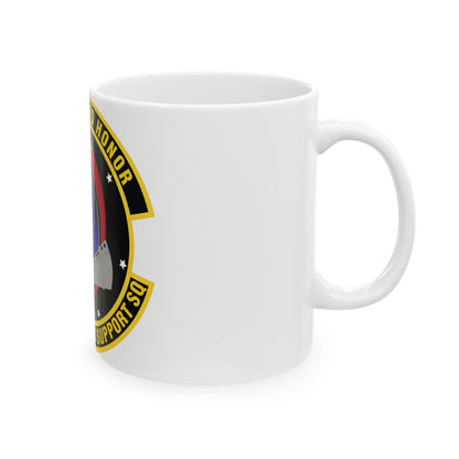 216th Operations Support Squadron (U.S. Air Force) White Coffee Mug-The Sticker Space