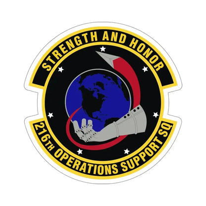 216th Operations Support Squadron (U.S. Air Force) STICKER Vinyl Die-Cut Decal 5 Inch - The Sticker Space