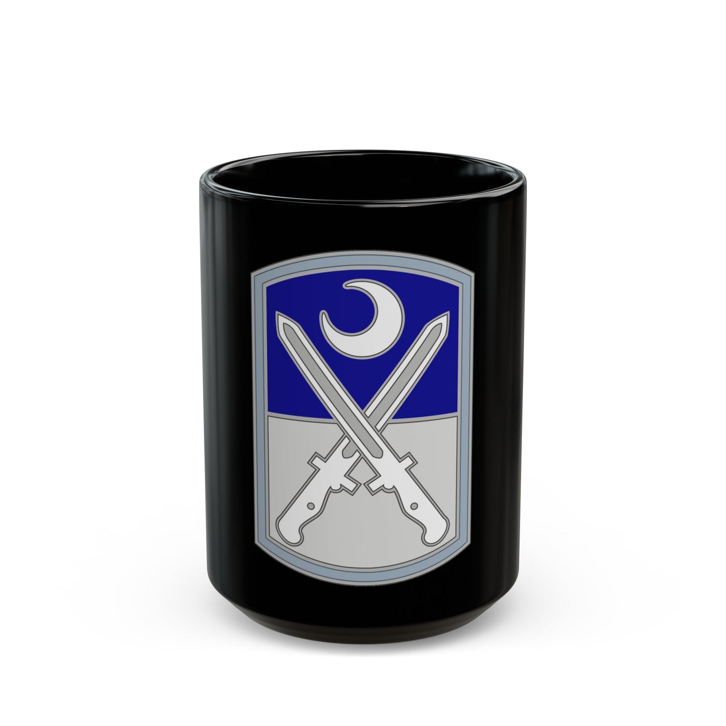 218 Maneuver Enhancement Brigade 3 (U.S. Army) Black Coffee Mug-15oz-The Sticker Space