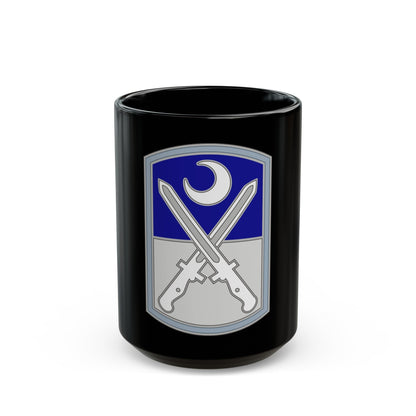 218 Maneuver Enhancement Brigade 3 (U.S. Army) Black Coffee Mug-15oz-The Sticker Space